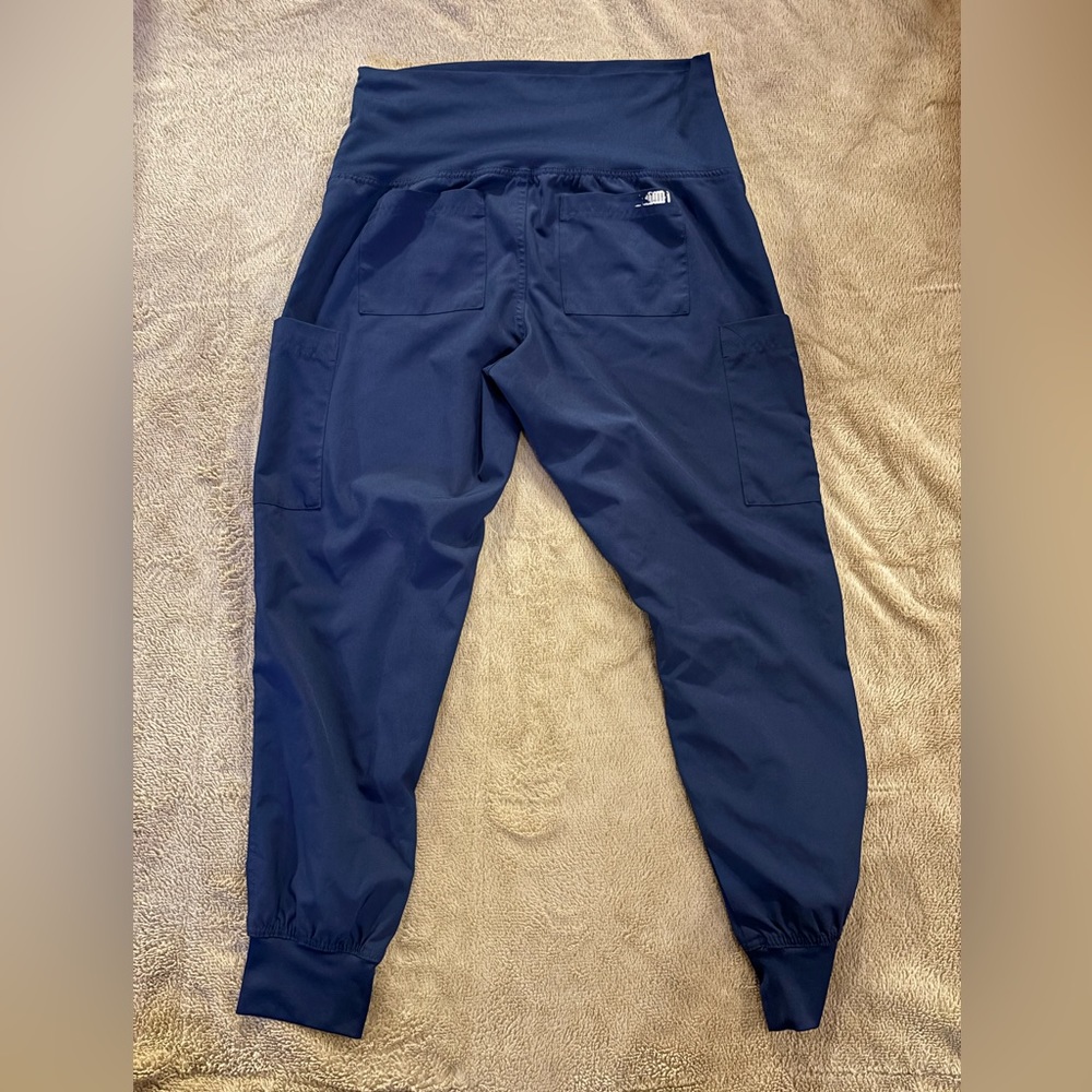 Med Couture Maternity Navy Scrub Pants